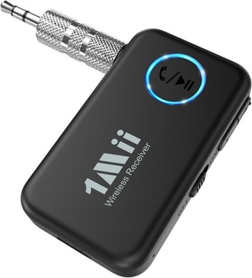 1Mii Bluetooth 5.3 Music Receiver for Car/Home Stereo, Aux Bluetooth Adapter