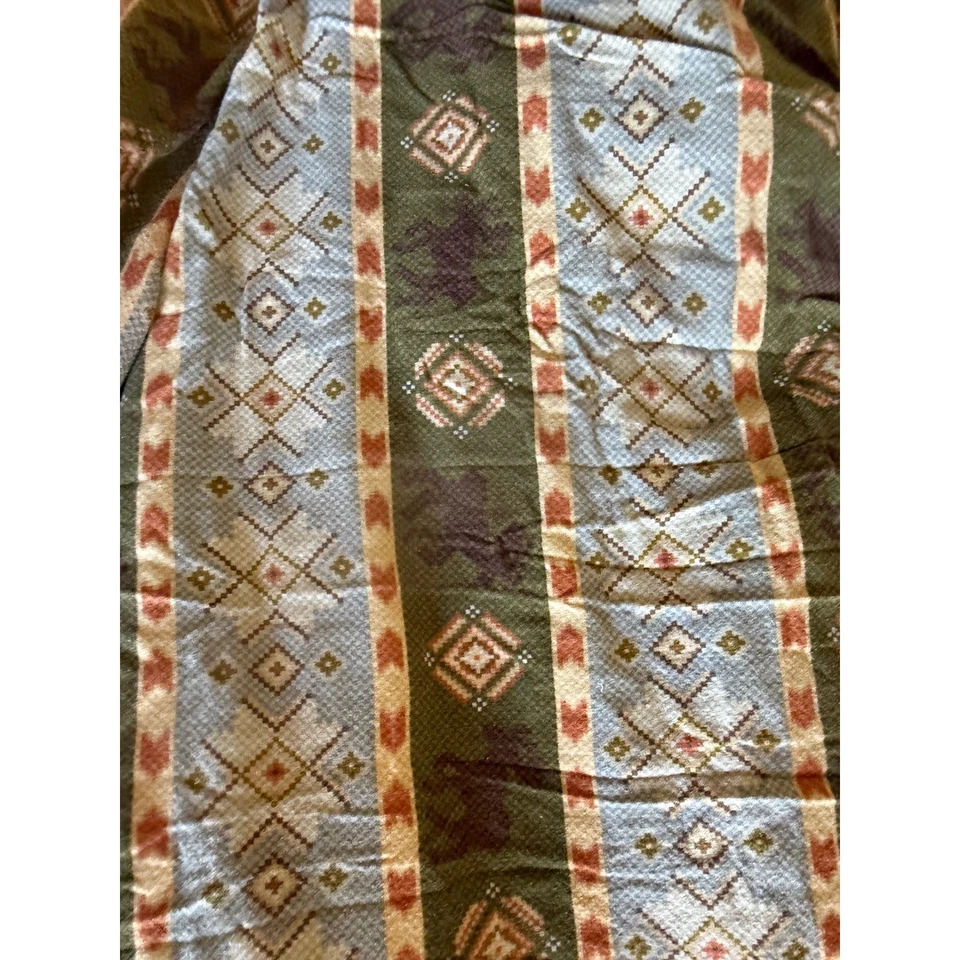 Juego de sábanas de cama Queen para el hogar Fundas de almohada Southwestern Moose Cabin Foto 3 de 4