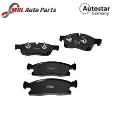 AutoStar Germany Front Ceramic Brake Pad Set 0074208020 for Mercedes-Benz W166