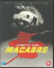 Macabre. Lamberto Bava horror. Blu-ray with slipcase.
