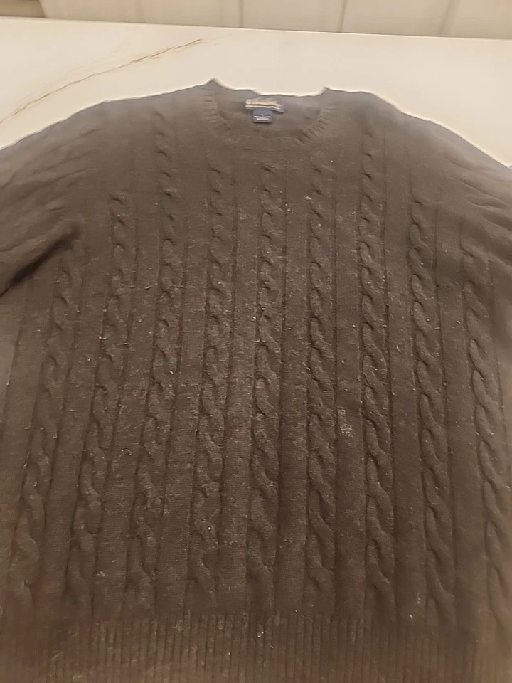 De Colección Brooks Brothers 4ply Italia Cachemira Escocia Talla L Marrón Foto 3 de 4