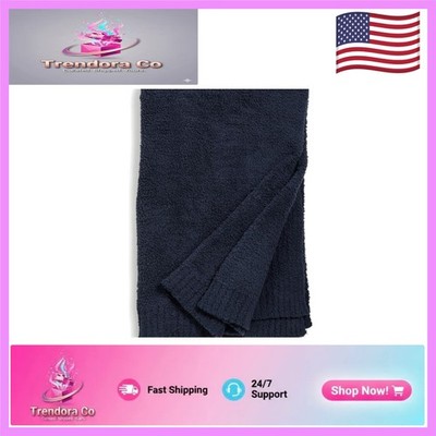 Lightweight Indigo Throw Blanket - CozyChic Luxury, 54''x72'' Machine Washable