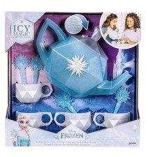Disney Frozen Elsa Light Up Tea Set Ice Inspired Sounds 10 Pc New In Box