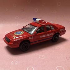 Welly Ford Crown ictoria ictoria Fire Chief Car, Seller Pays Shipping, Popular
