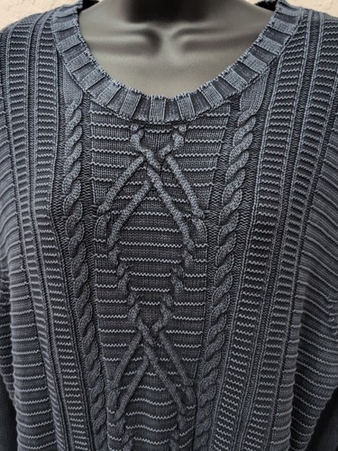 Suéter Harley Davidson Genuino Motor Ropa Azul Tejido con Cable Talla XL NUEVO CON ETIQUETAS - Imagen 1 de 6