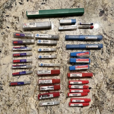 36x Mixed Brands Carbide End Mill Lot NEW + FAST FREE SHIPPING