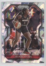 2021 Panini Prizm WNBA Ice Prizm Jackie Young #47 00zd