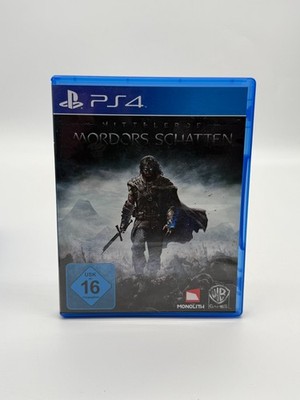 Mittelerde Mordors Schatten Sony Playstation 4 Sehr guter Zustand OVP
