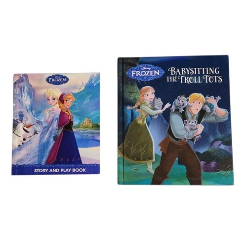 Paquete de 2 libros de historia y juego Disney Frozen Babysitting the Troll Tots y Disney - Imagen 2 de 10