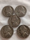 Lot Of 5 Jefferson War Nickels — photo 7