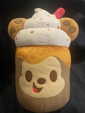 Disney Munchlings - Mickey Mouse Iced Cookie Latte 16" Plush Disney Parks