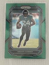 2022 Panini Prizm - Rookies Green Prizm #345 Snoop Conner (RC)