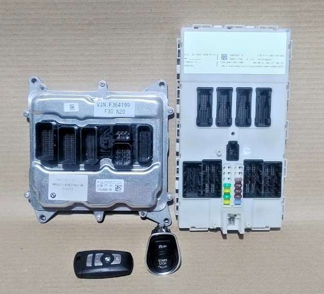 BMW 520i F30 F10 N20 ENGINE CONTROL COMPUTER ECU UNIT KIT DME 8606777