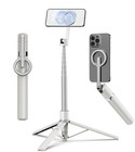 Magnetic Selfie Stick Tripod with 360° Rotation & Remote for Travel