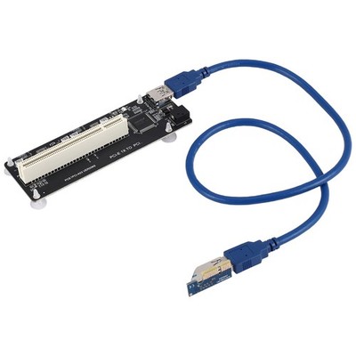PCIE PCI-E PCI Express X1 zu PCI Riser Karte Bus Karte Hoch Effizienter Ada8173