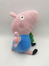 Ty Beanie Baby Schorsch Wutz mit Dino 15cm Peppa Pig George Pl&uuml;schtier Stofftier