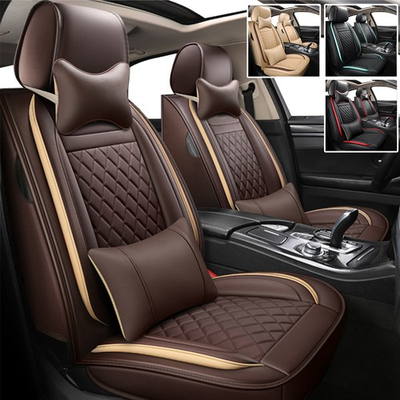 #ad #ad For Lexus ES IS Car Seat Cover Full Set Deluxe Front Rear Protector PU Leather $89.99