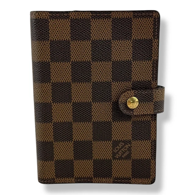 Louis Vuitton Brown Damier Small Ring Agenda Wallet
