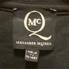 Alexander McQueen Women’s Multicolor Graphic Print Crew Neck Sleeveless Dress M