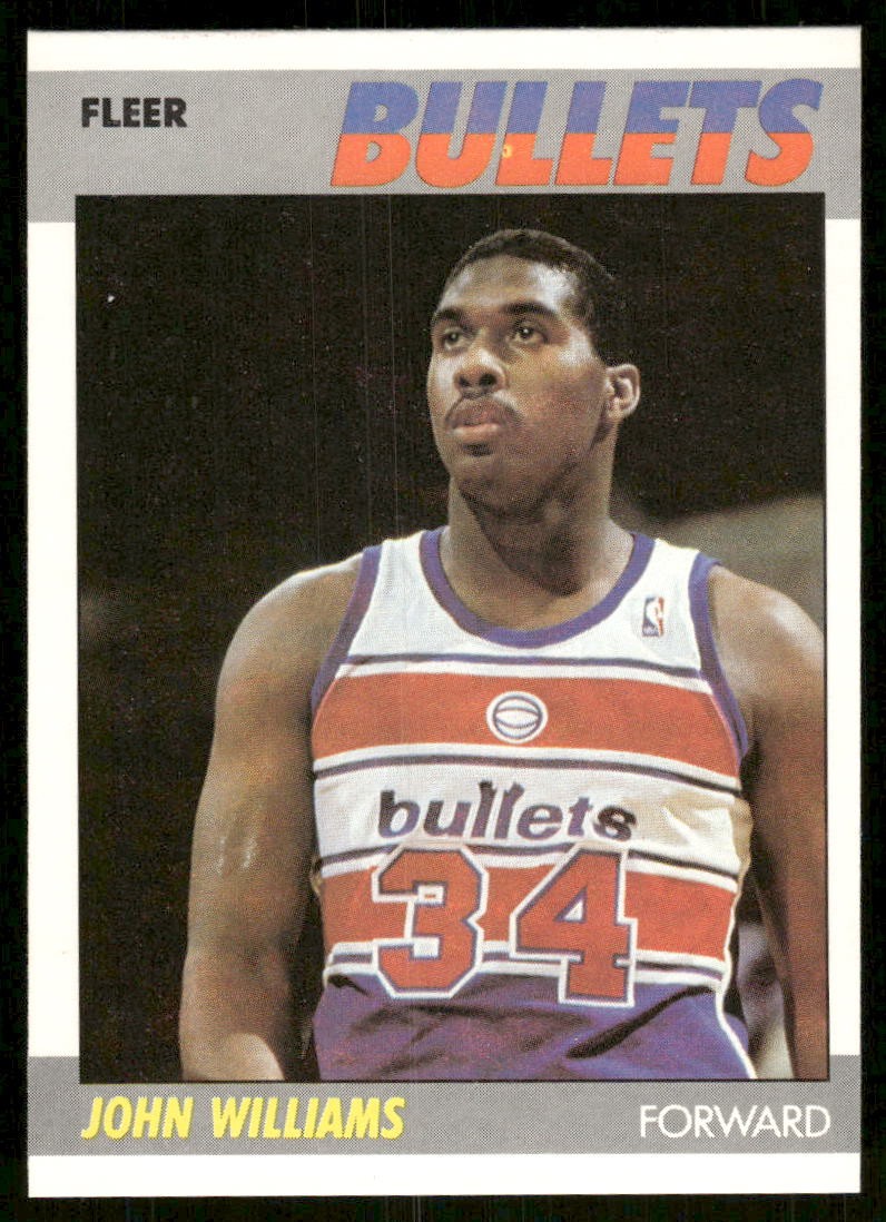 1987-88 Fleer #122 John Williams
