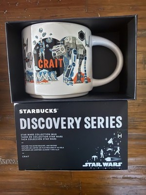 Disney Parks 2026 Starbucks Star Wars May the 4th Crait Ceramic Coffee Mug 14oz