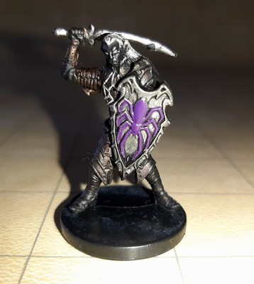  DROW ENFORCER  51 U FIGUR  NIGHT BELOW  WIZARDS 2007  D&D MINIATURES  UNDERDARK