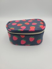Dabney Lee Strawberry Pill Box Organizer Trinket Jewelry Case NWT