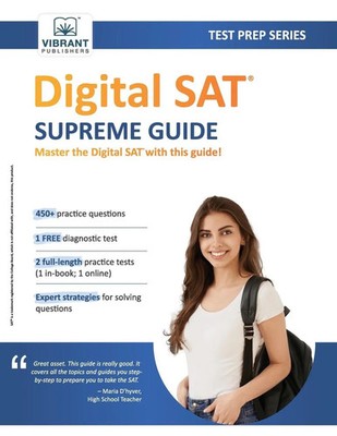 Vibrant Publishers | Digital SAT Supreme Guide | Taschenbuch | Englisch (2024)