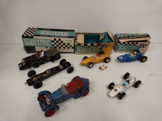 Vintage Scalextric bundle cars Spares Or Repairs Joblot