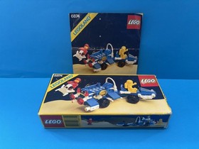Lego Classic Space 6874 Moon Rover Empty Box and Instruction Rare Vintage