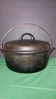 GRISWOLD Cast Iron No 8  Dutch Oven + Lid 1278A Erie PA USA Tite-top Read Add
