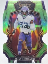 2022 Select Premier Level Brian Asamoah II RC #165 Neon Green Prizm /299