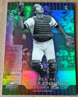 JOHNNY BENCH 2000 UPPER DECK LEGENDS MILLENIUM TEAM  Card #UD8 NM-MT Condition