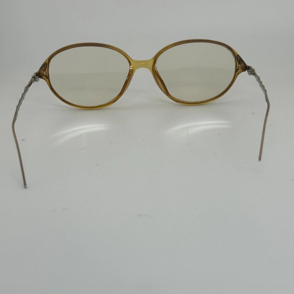 CHRISTIAN DIOR mod CD3034 12C 125 眼镜框棕色橙色银色 H14281 — 第 4/4 张图片