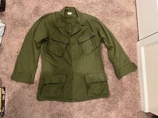 US Army Rip Stop Jungle Jacket Small Regular. 1969 Vietnam War Jungle Fatigue