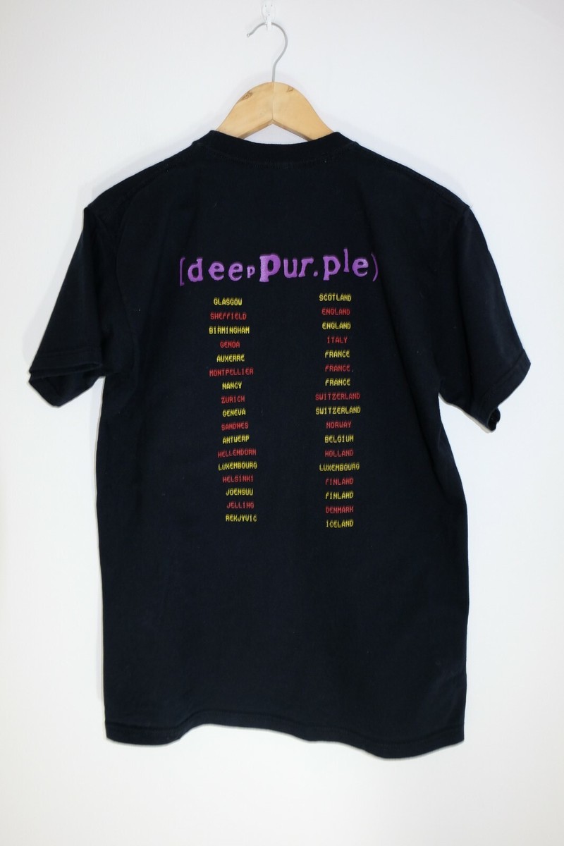 Deep Purple 2007 Tour Black T-shirt y2k Size Medium | eBay