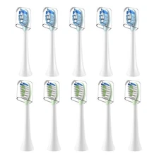 Replacement Toothbrush Heads for Philips Sonicare 10 Pack Sonic Replacement Head