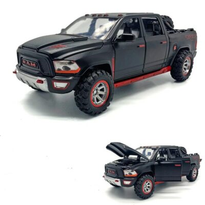1:32 Alloy Car Simulation Modell Dodge-Ram TRX-Pickup Sound Licht Pull Back Gift