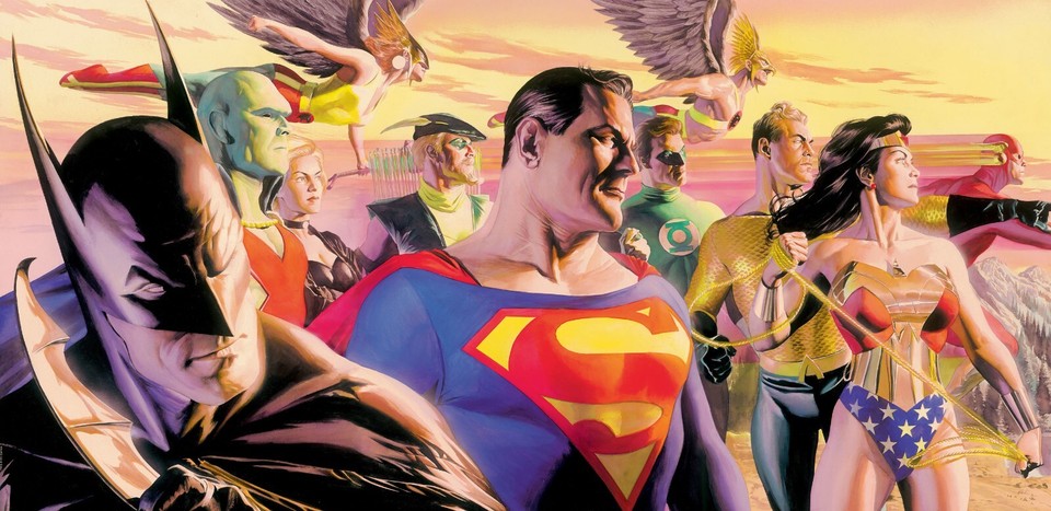 Alex Ross SIGNED In the Light of Justice SDCC 2021 Excl Lt Ed of 50 Comic Art