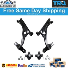 TRQ Front Lower Control Arm & Ball Joint Set LH & RH Sides For 16-21 Honda Civic