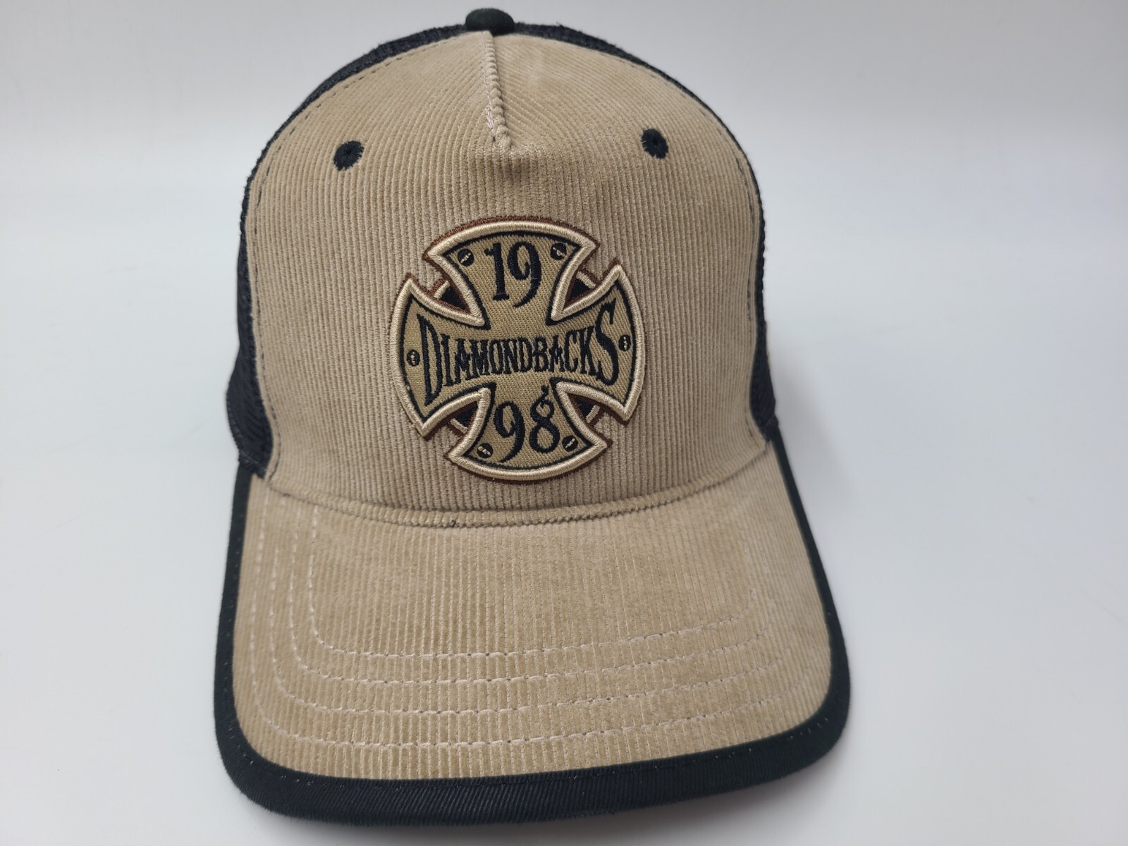 Arizona Diamondbacks 1998 Corduroy New Era Mesh Trucker Snapback Hat Cap Men MLB