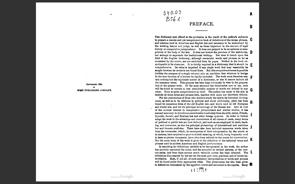 BLACK'S LAW DICTIONARY, 1st Edition 1891 and 2nd Edition 1910 Law Book on CD-ROM Foto 4 de 4