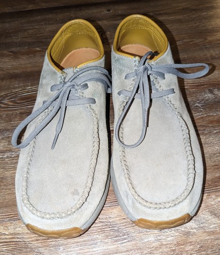 Gravis Dylan Rieder Suede Loafers Slip-On Raven Shoes Mens 10.5 Skate Taupe Gravis dylan pro - Gem main image 3