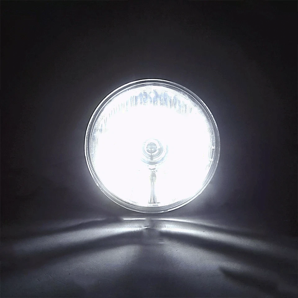 Par de faróis de LED redondos de 7 polegadas lâmpada para Chevy Bel Air 1955 1956 1957 - Imagem 3 de 4