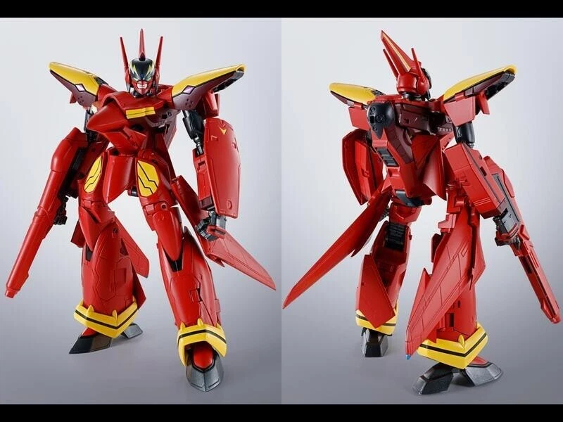 Figura de acción Bandai Macross 7 Hi-Metal R VF-19 personalizada Fire Valkyrie nueva en mano Foto 2 de 4