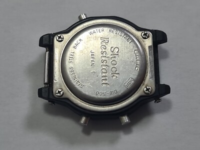 CASIO G SHOCK DIGITAL WATCH 540 DW-500 JAPAN VINTAGE WATCH