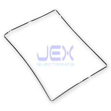 Black Digitizer Mid Frame Bezel Plastic Outer Screen Support for iPad 3 or 4