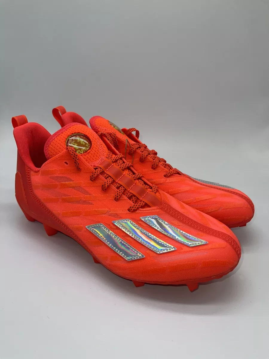 Adidas Adizero Team Football Cleats Big Mood Solar Red GX7893 Menu0026#039;s  Size 10.5 | eBay