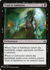 Trial of Ambition 113 PLST AKH Amonkhet List Enchantment Black MTG Uncommon NM
