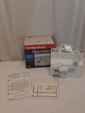 Hamilton Beach Under Cabinet Power Can Opener Space Saver Vintage with Box